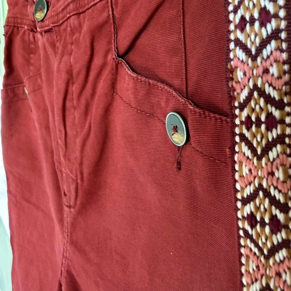 Anthropologie cropped tapered ankle pants